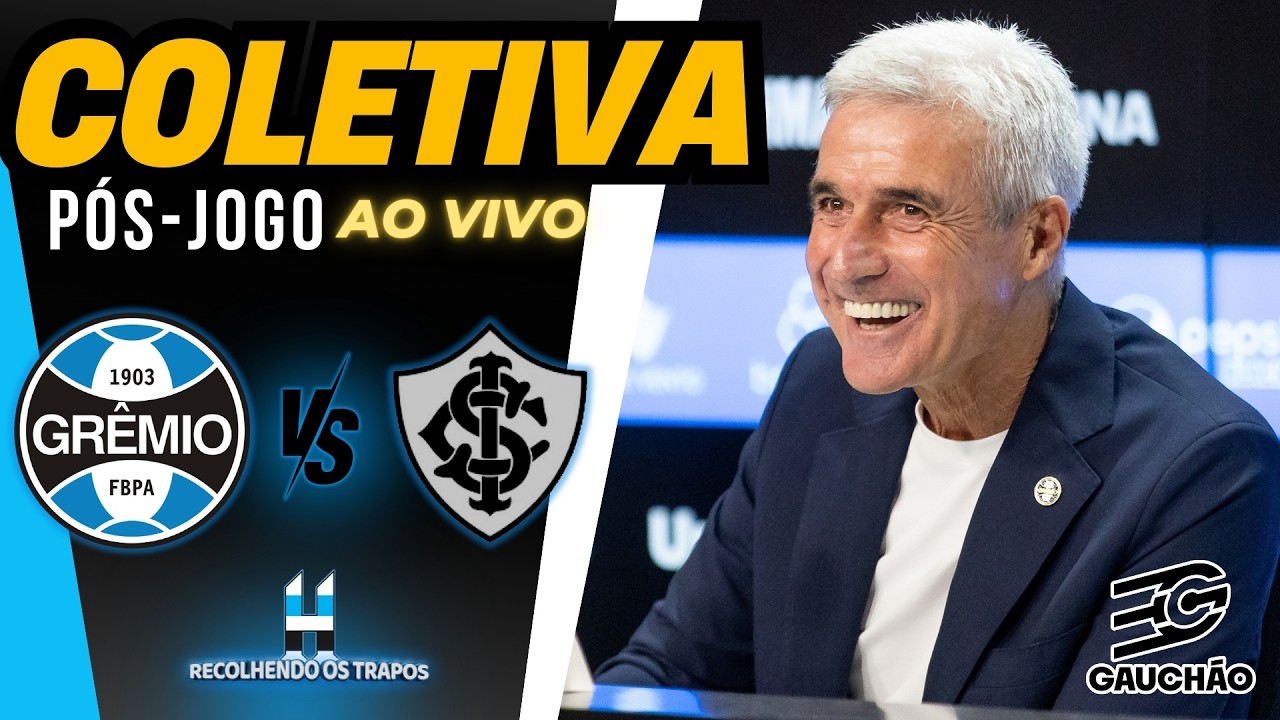 COLETIVA DE LUÍS CASTRO - PÓS JOGO - GRÊMIO X SCI - GAUCHÃO 2026 🔵⚪ ⚫ #AOVIVO #GREMIO