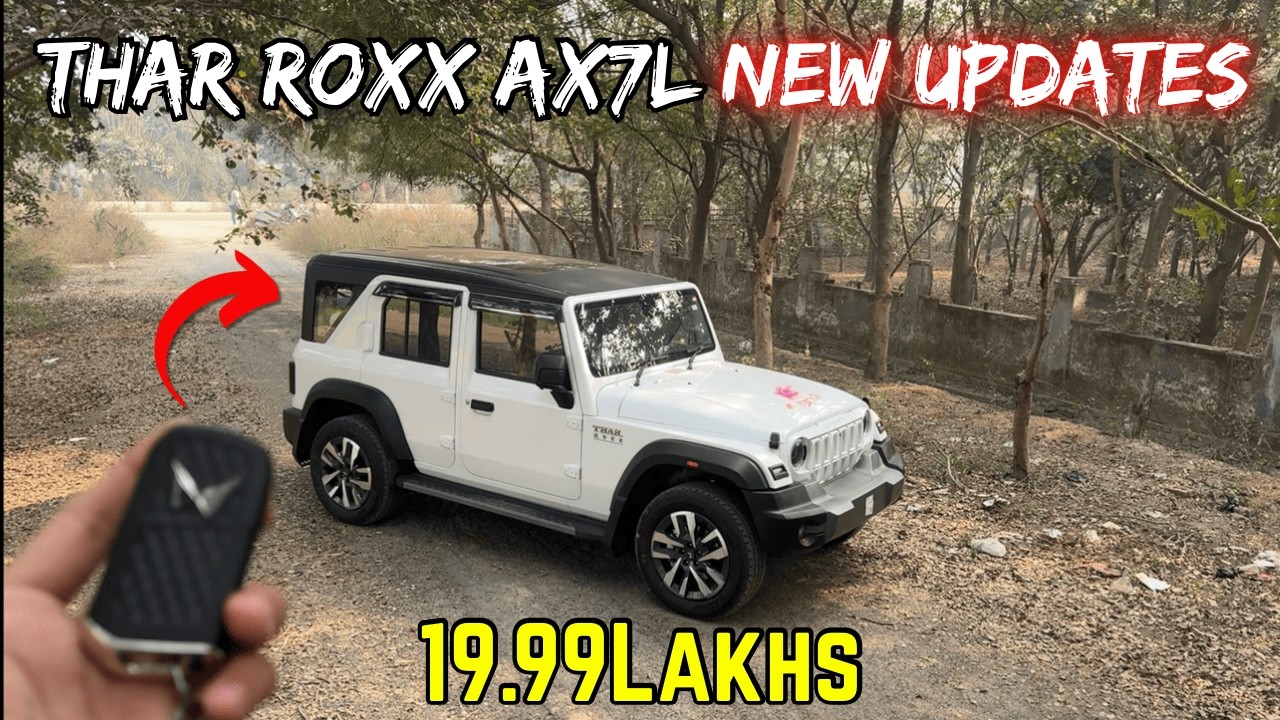 Better Then Scorpio N🤩|| Thar Roxx Ax7L 2026 Walkround 👌