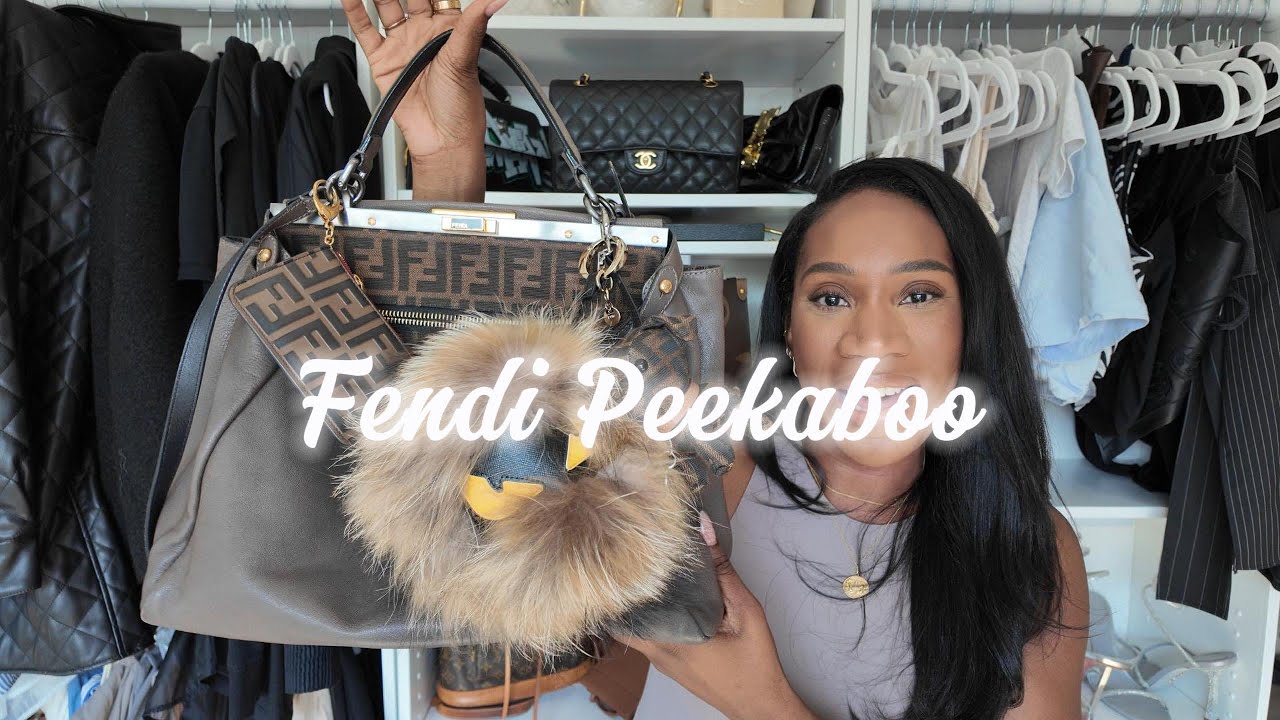 $400 Fendi?? The RealReal Fendi Peakaboo! First Impression| Im Back!!
