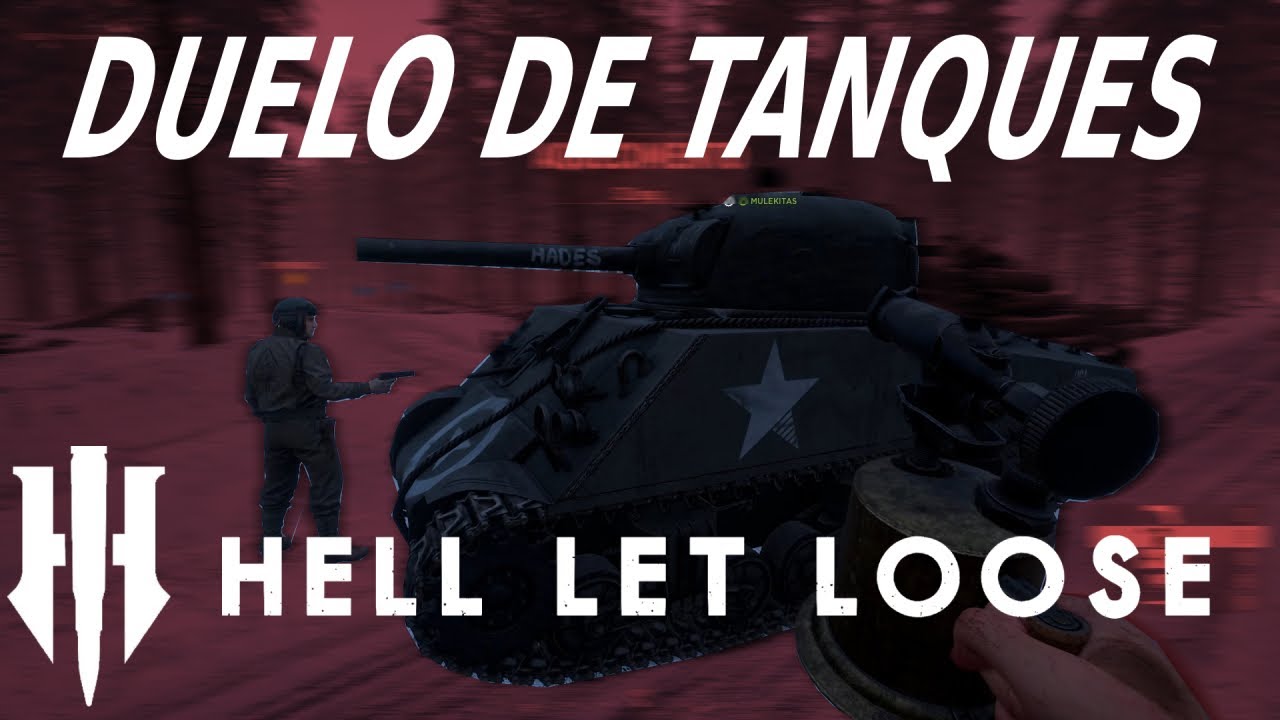 Duelo de Blindados | HELL LET LOOSE | GAMEPLAY (PT/BR)