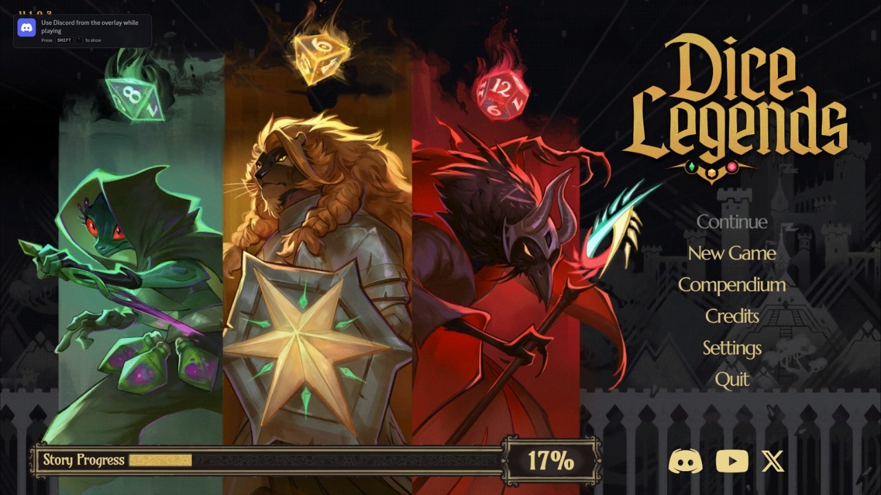 Dice Legends - Warriors Battle with Dice and Cards - Roguelite