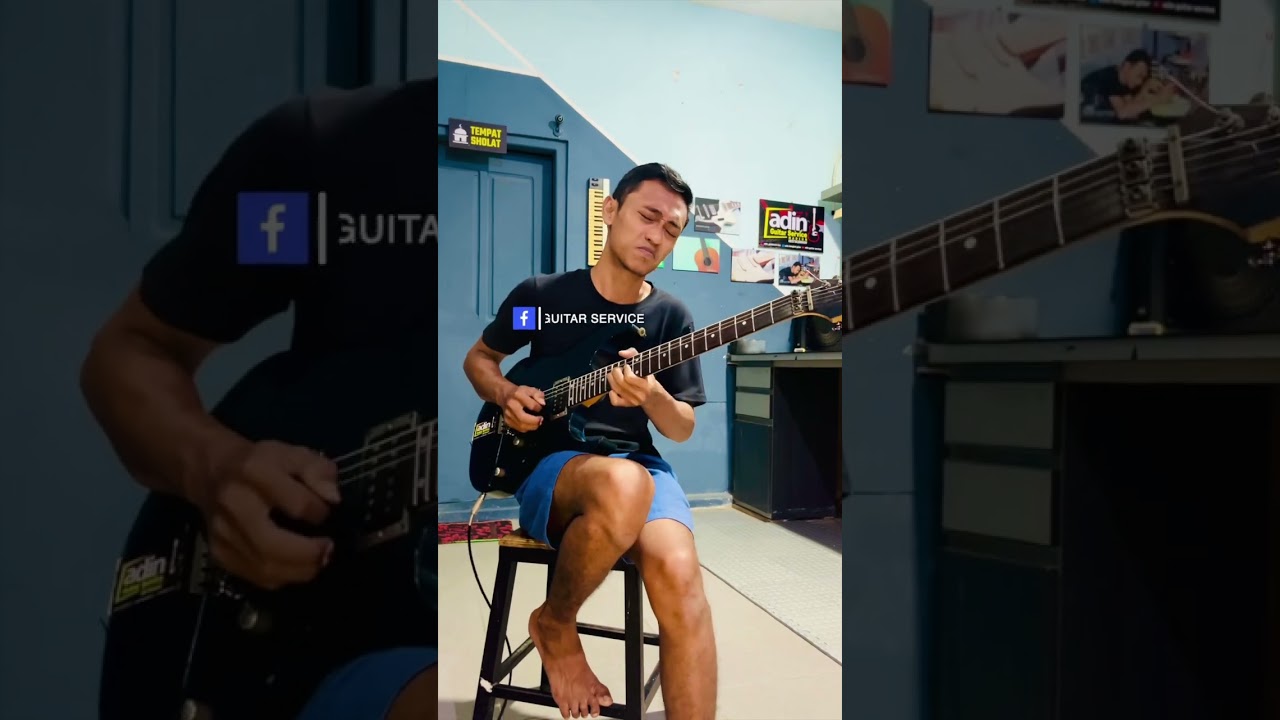 Lagu STRES Rhoma Irama Soneta , Solo guitar interlude  #adinguitarservice