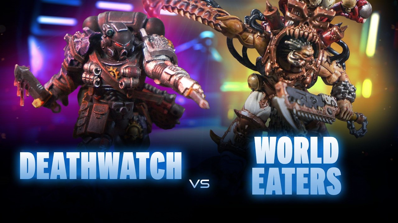 Deathwatch vs World Eaters Warhammer 40k Battle Report