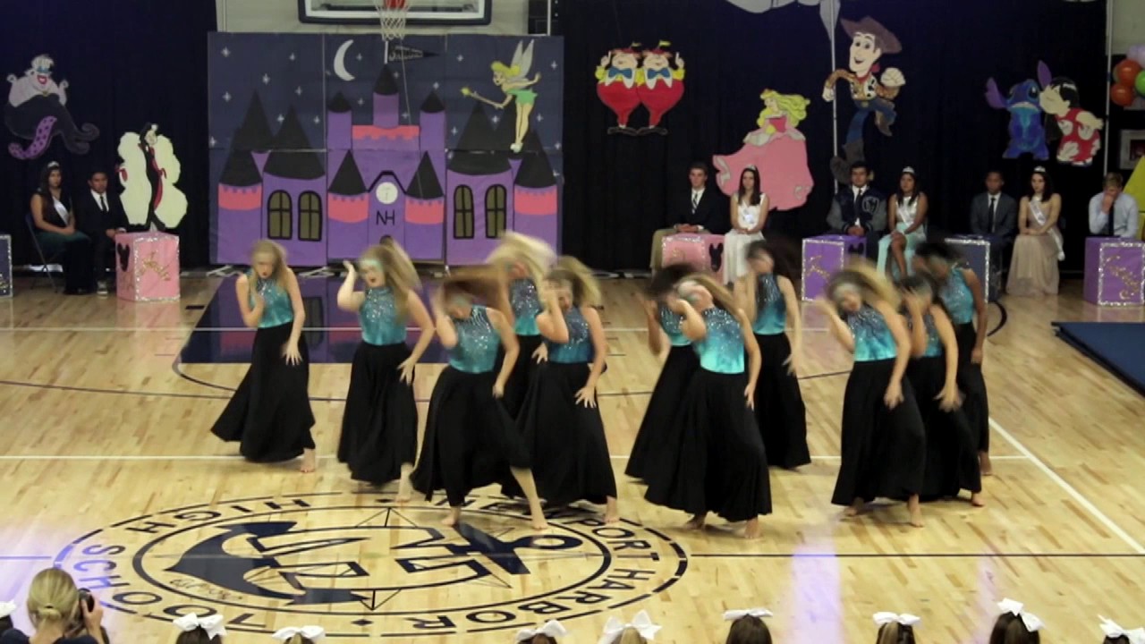 NHHS Varsity Dance Team Homecoming Rally 2016
