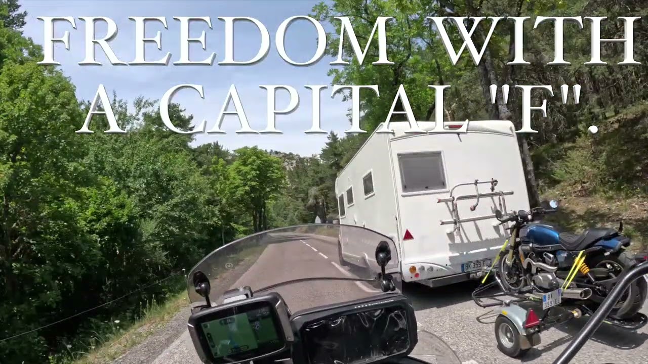 Motorcycle Tour Ireland to France Italy 2025 Ep11 B - ROUTE NAPOLEON VIA LA PALUD TO DIGNE LES BAINS