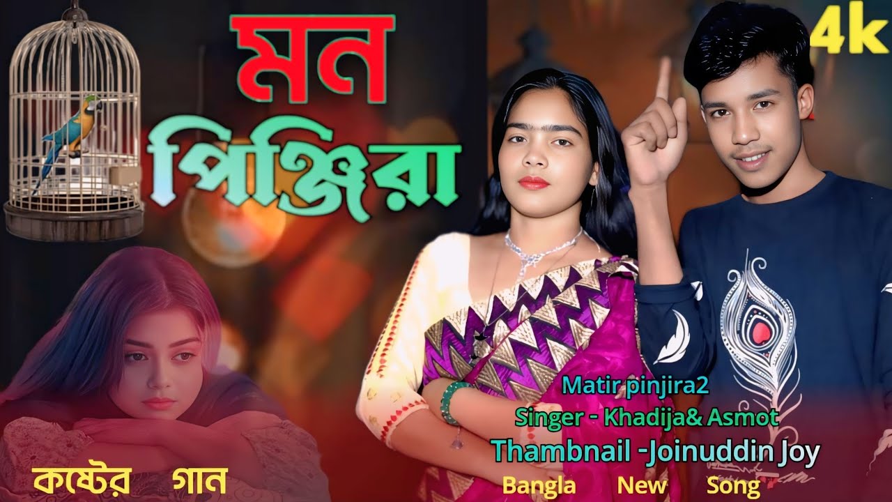মন পিঞ্জিরা রাখতাম😭 তোরে যতন করে/mon pinjirai rakshatra Jatin Korea