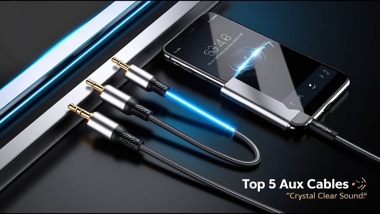 Top 5 Best 3.5mm Aux Cables 2025 | High-Quality Audio You Can Hear!