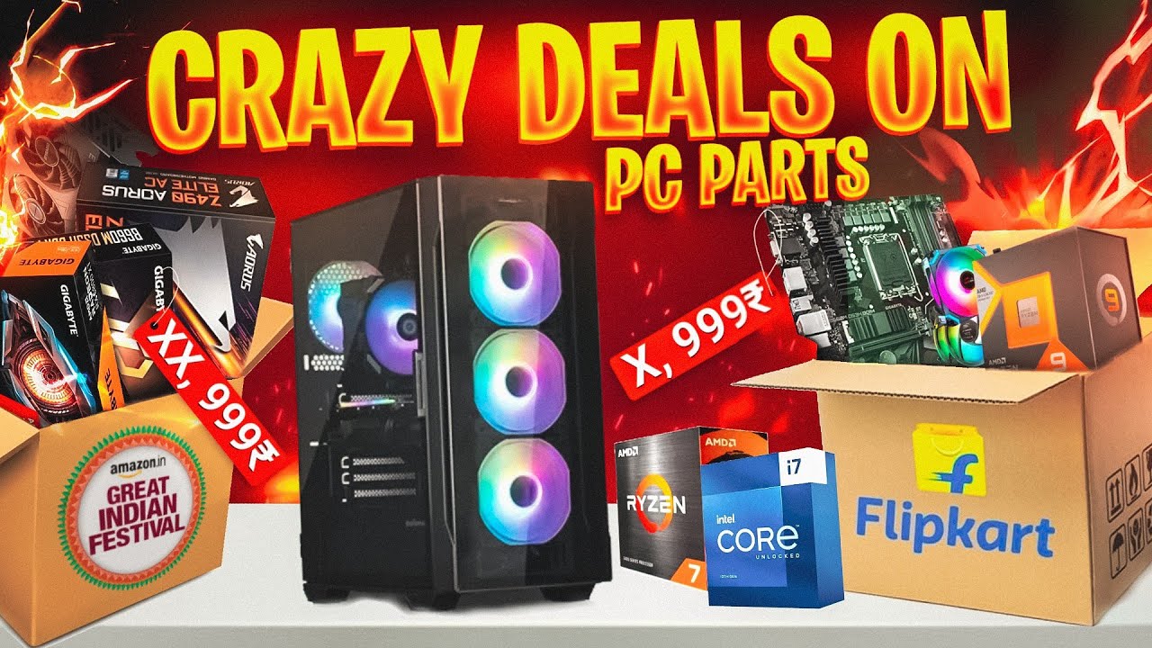 BEST Deals🔥On PC Parts Amazon Great Indian Festival Sale 2024!