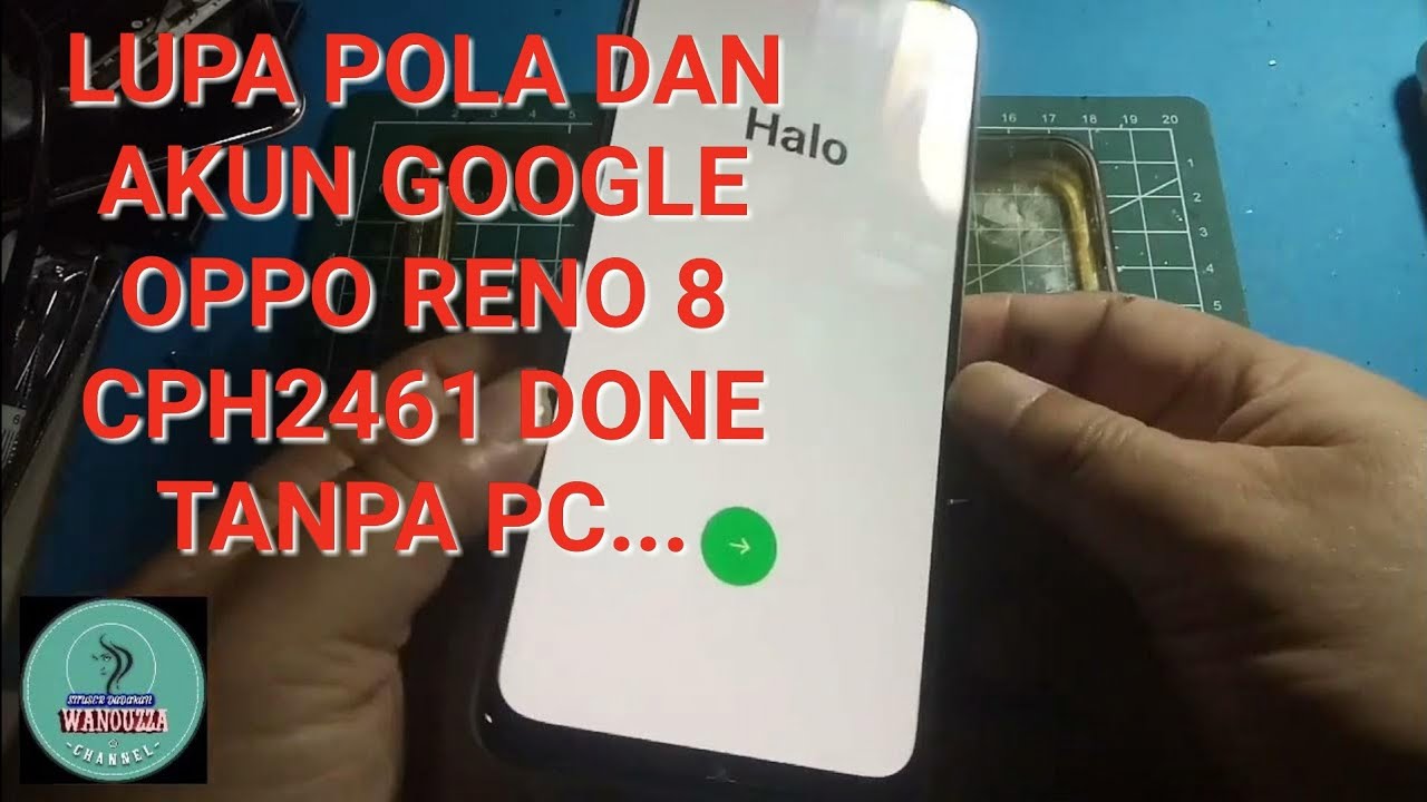 Lupa Pola Oppo Reno 8 cph2461 done tanpa pc