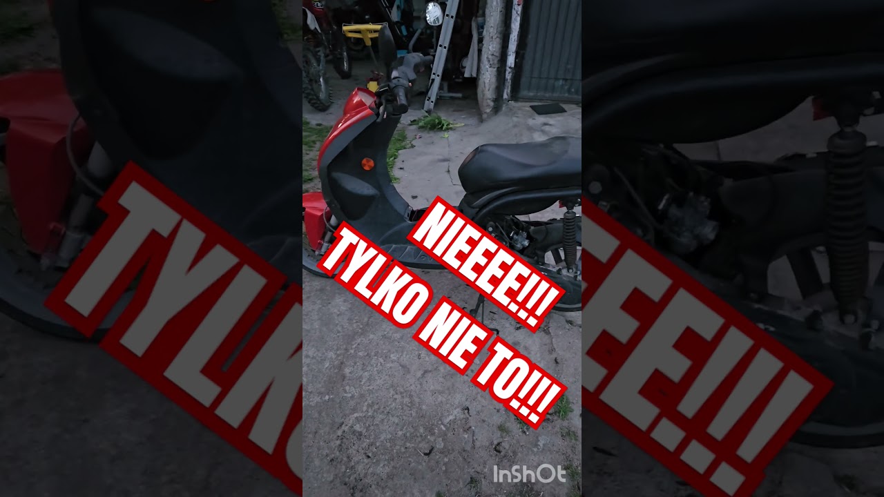 Tylko nie to! Kolejny skuter zagadka. Peugeot Ludix 50cc 2t co tu się dzieje?? #50ccmotor #50ccm