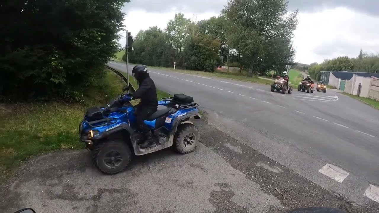 Kymco MXU 700 Tour d’Amiens partie 3