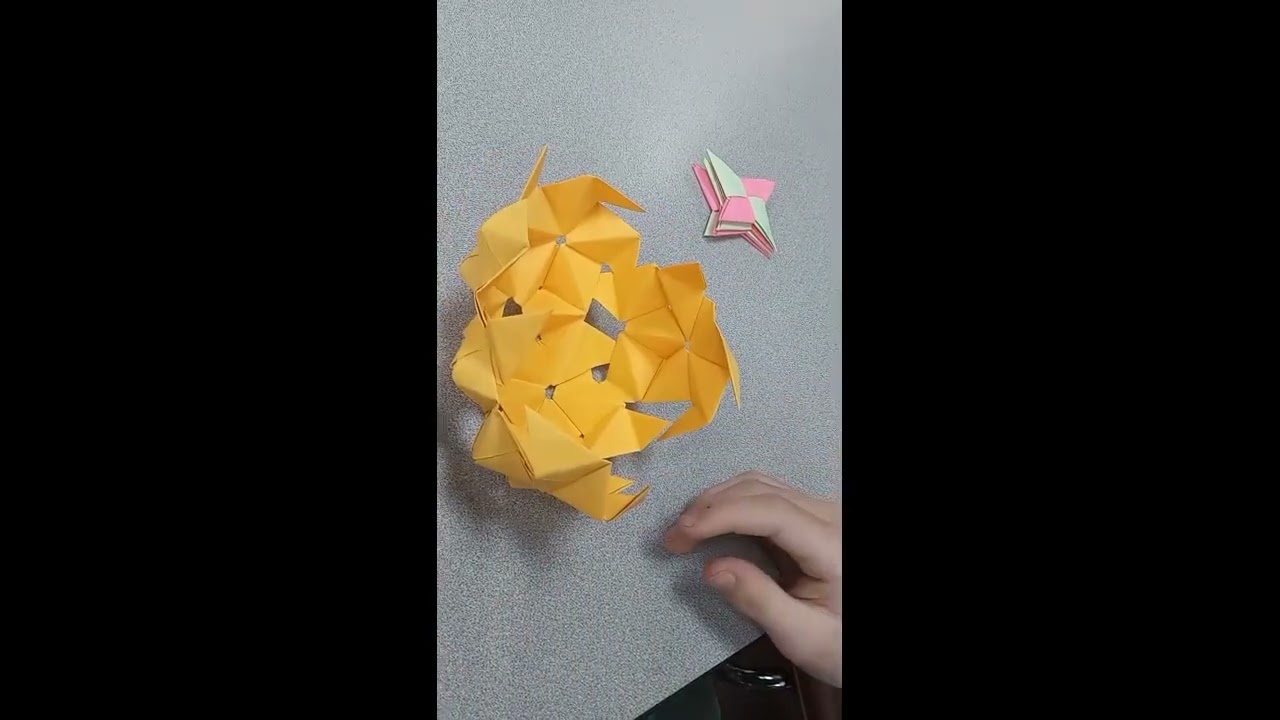 how to make a 90 unit sonobe ball