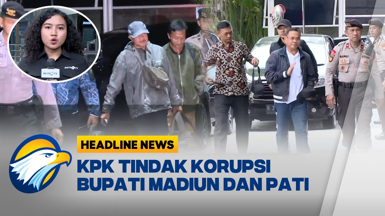 [HEADLINE NEWS 20/01] KPK Tangkap Bupati Madiun dan Pati dalam Operasi Senyap