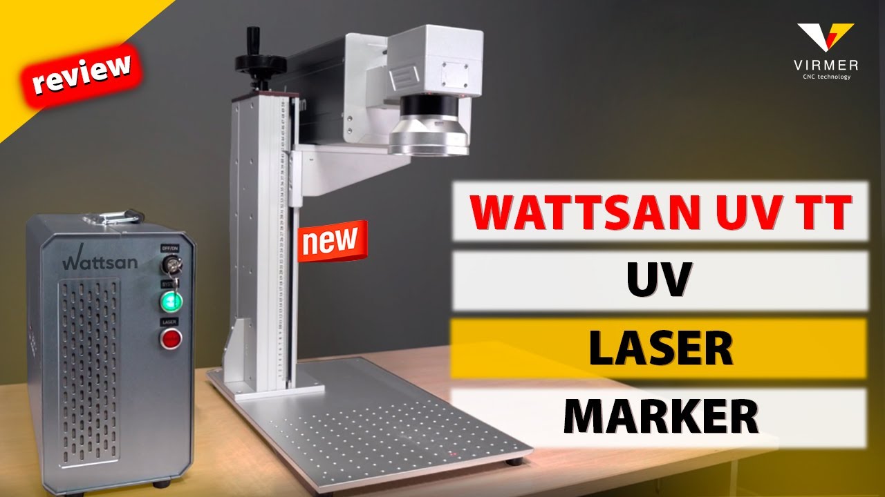 UV LASER MARKING MACHINE / WATTSAN UV TT / NEW 💥