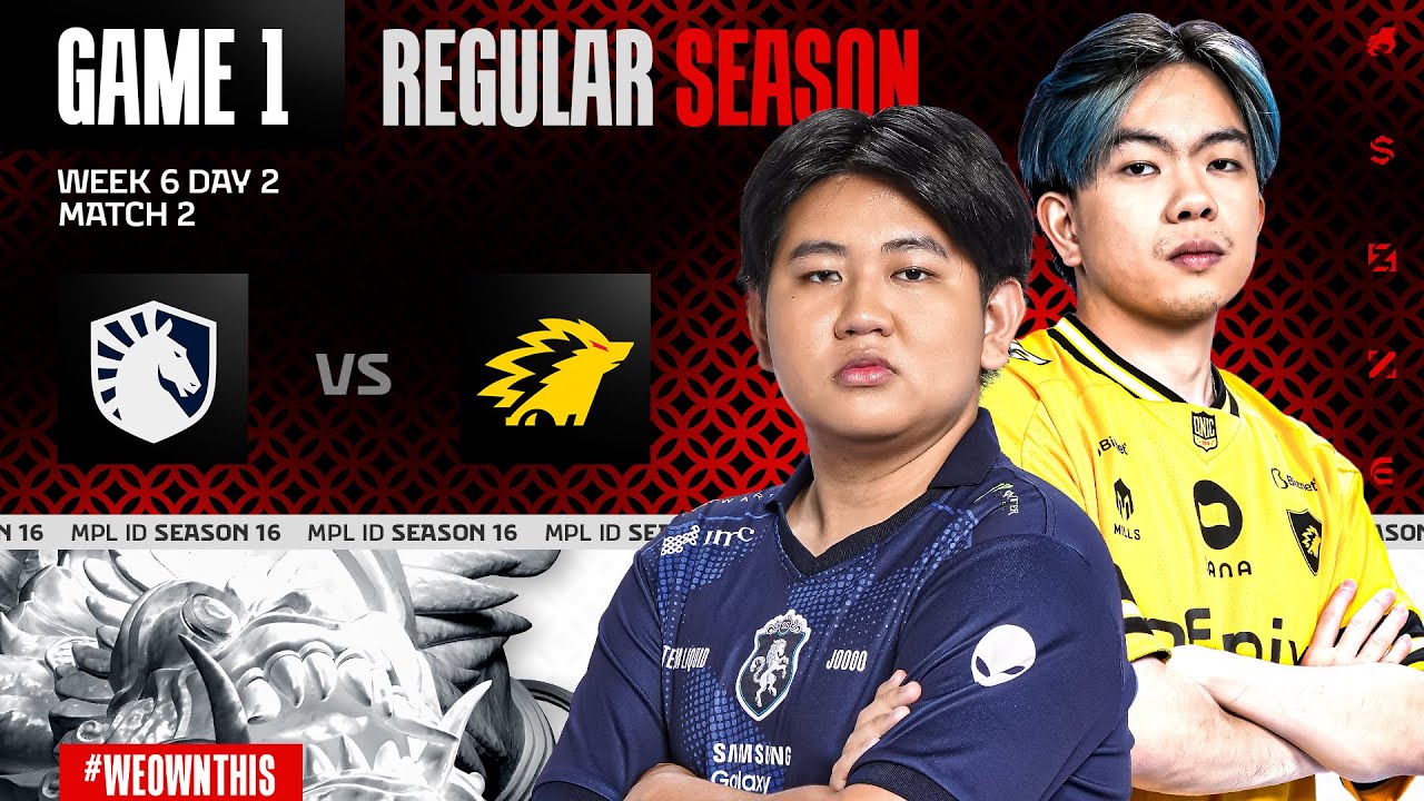 TEAM LIQUID ID vs ONIC | Regular Season Week 6 Day 2 | Game 1 | #MPLIDS16