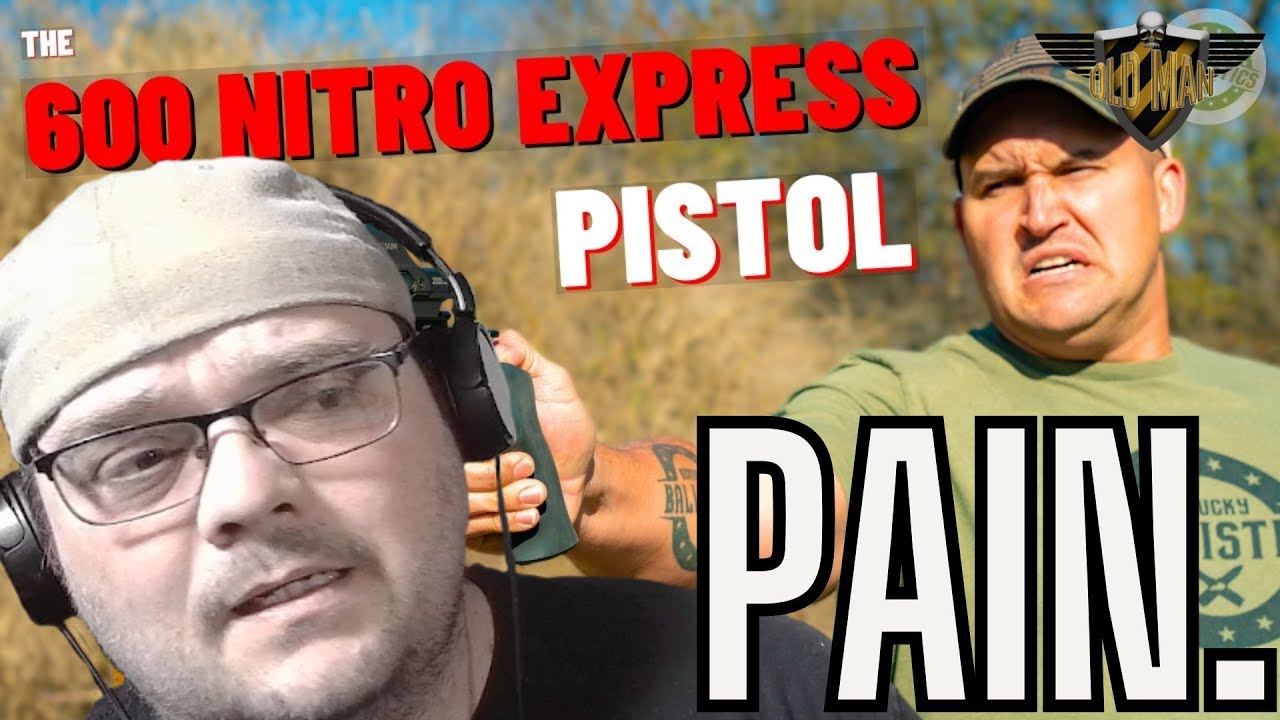 The 600 Nitro Express Pistol from Kentucky Ballistics - Reaction