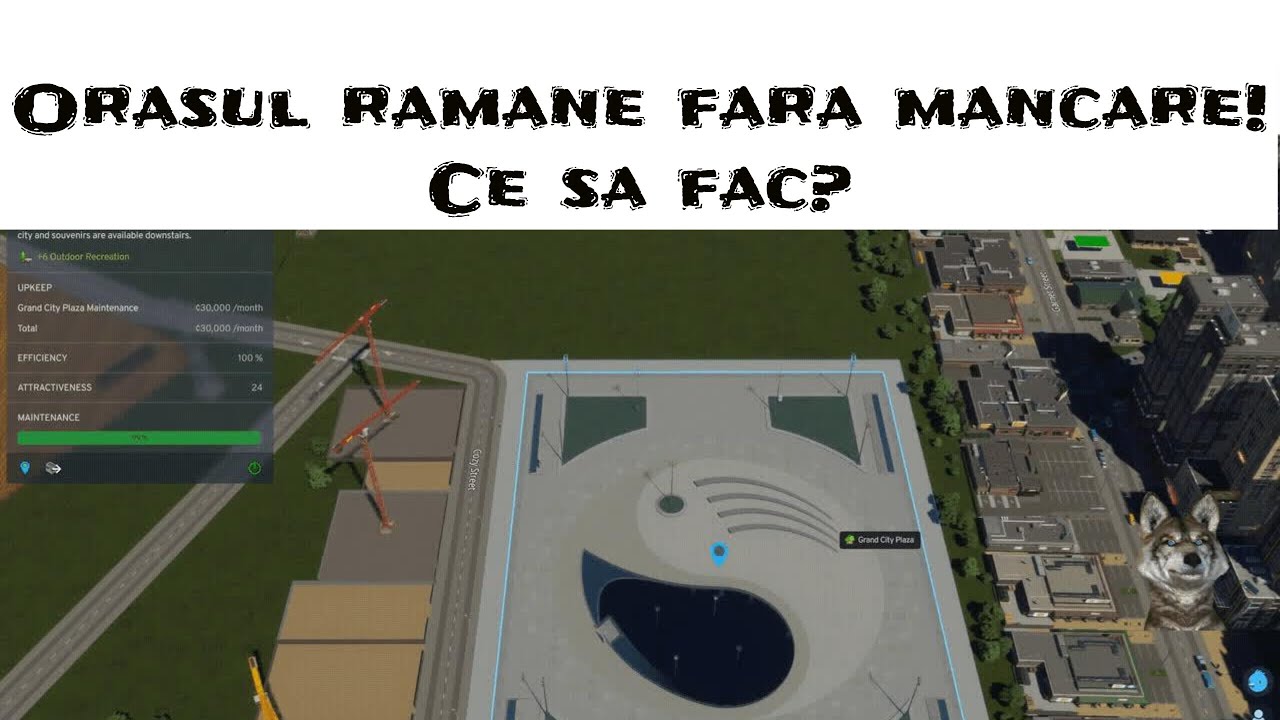 Orasul ramane fara mancare! Ce sa fac? Cities Skylines II EP. 38