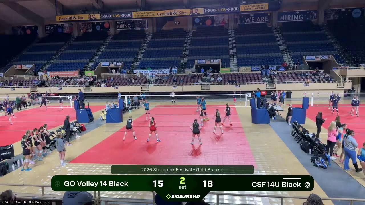 GO Volley 14 Black @ CSF 14U Black (2026.03.15)