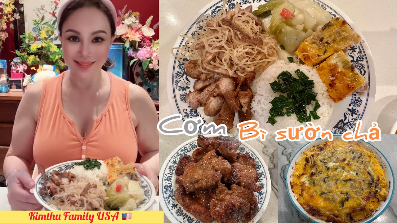 Cơm bì sườn chả em mời cả nhà /3/04/26