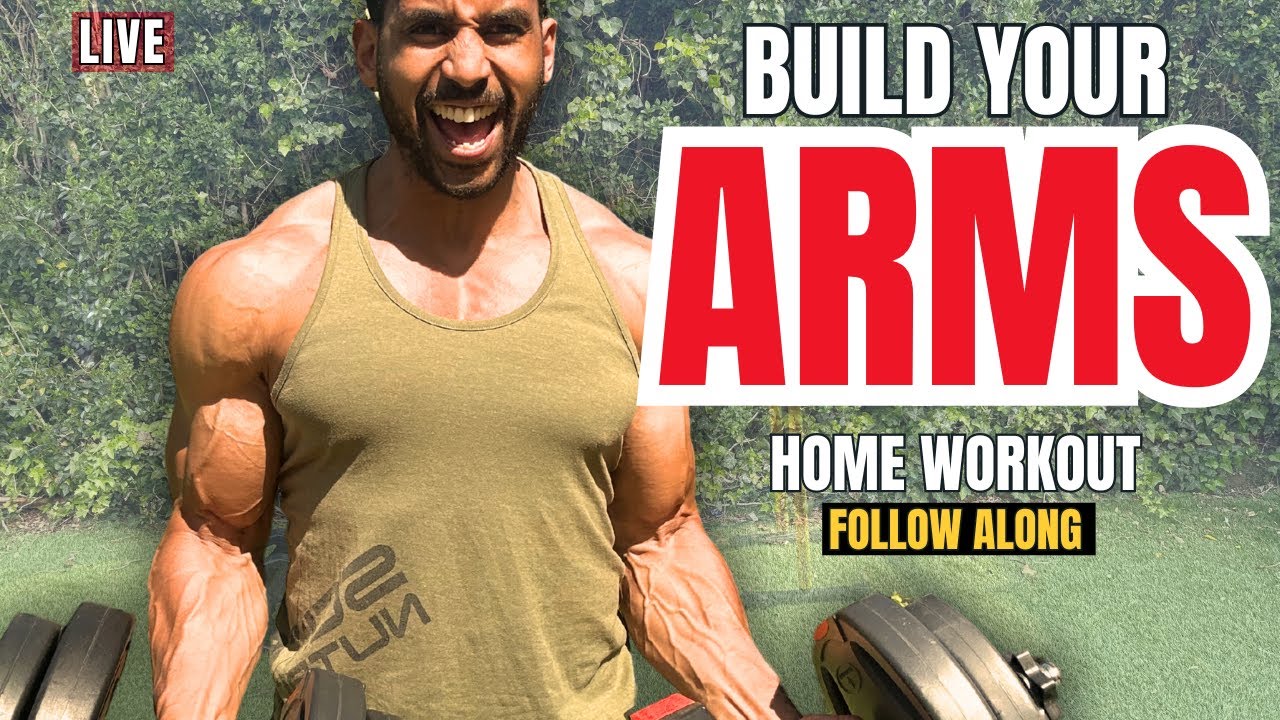 You Don’t Need a Gym for Arms Like This  (Follow Along!)