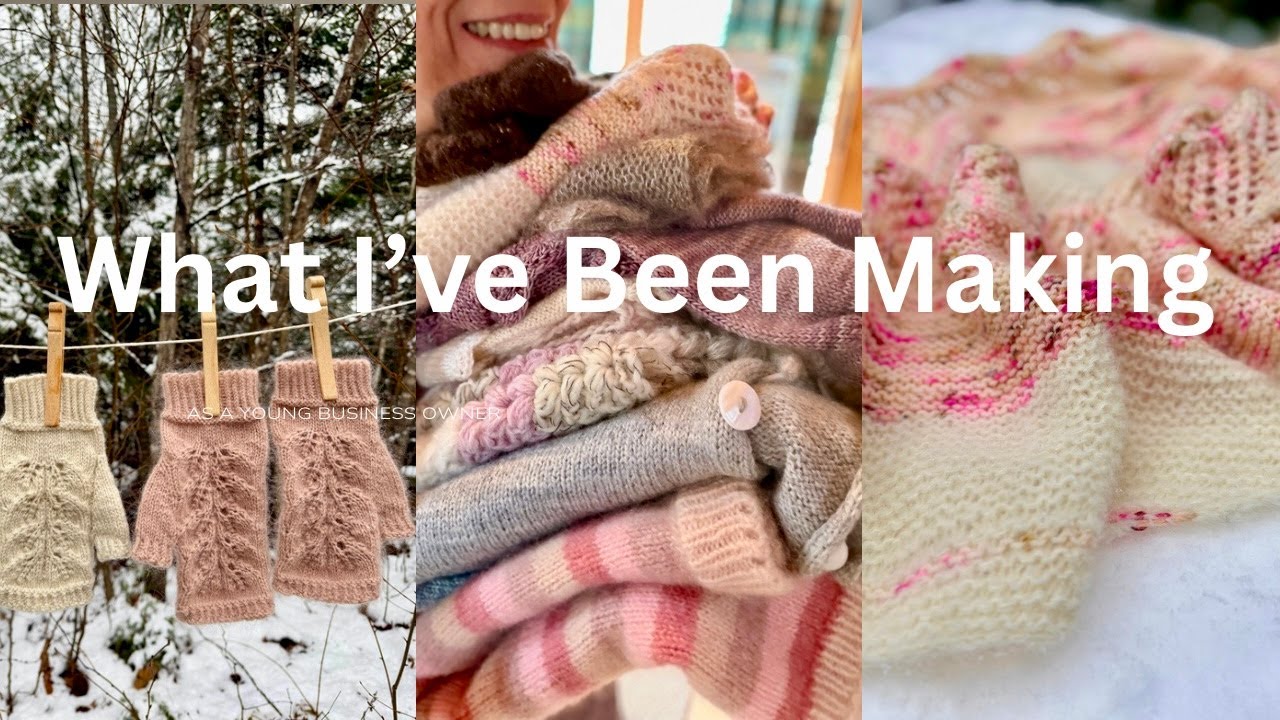 🧶Вязание спицами и крючком в Белых горах | VLOG, выпуск 83