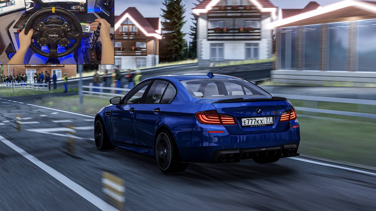 800HP BMW M5 F10 - Assetto Corsa | Moza R16