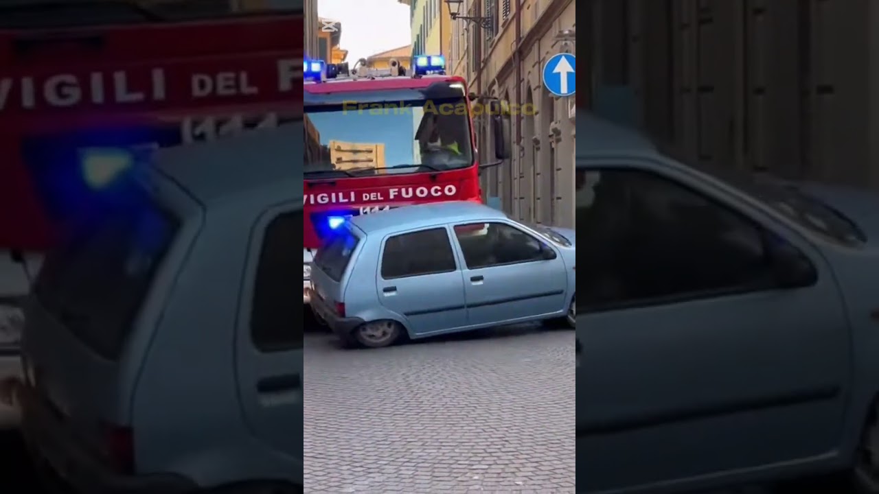 Pompiere impazzisce a Napoli