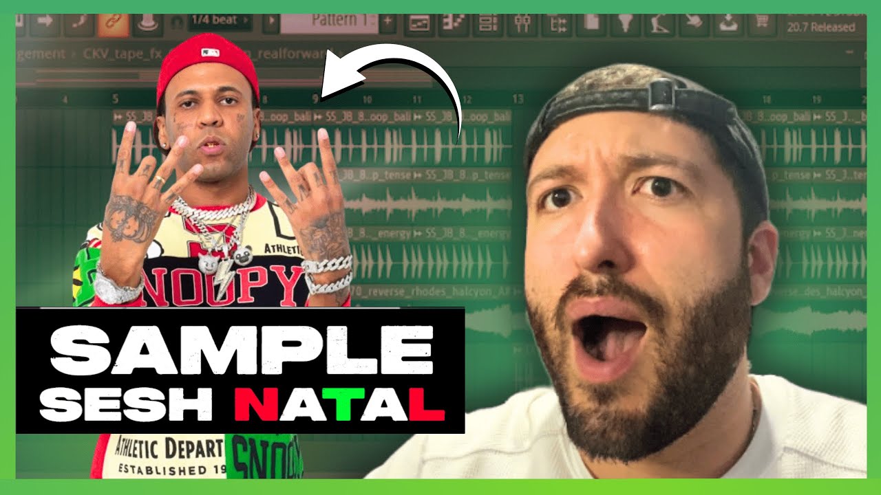 ENTREI NA MIXTAPE NOVA DO RAFFA 🎄 (SAMPLE SESH)