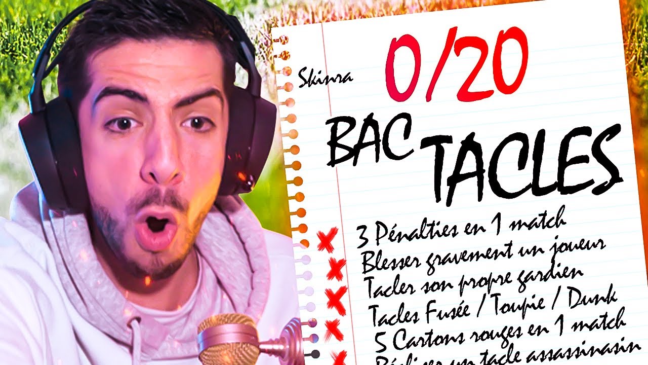 JE PASSE LE BAC SPÉCIAL TACLES DE FIFA 21 ! - 20 DÉFIS EN 1 HEURE