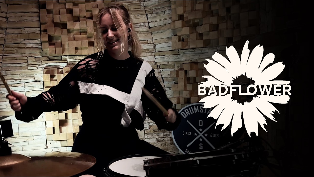 Badflower &ndash; Don&rsquo;t hate me (drum cover by Anna Ponomareva)