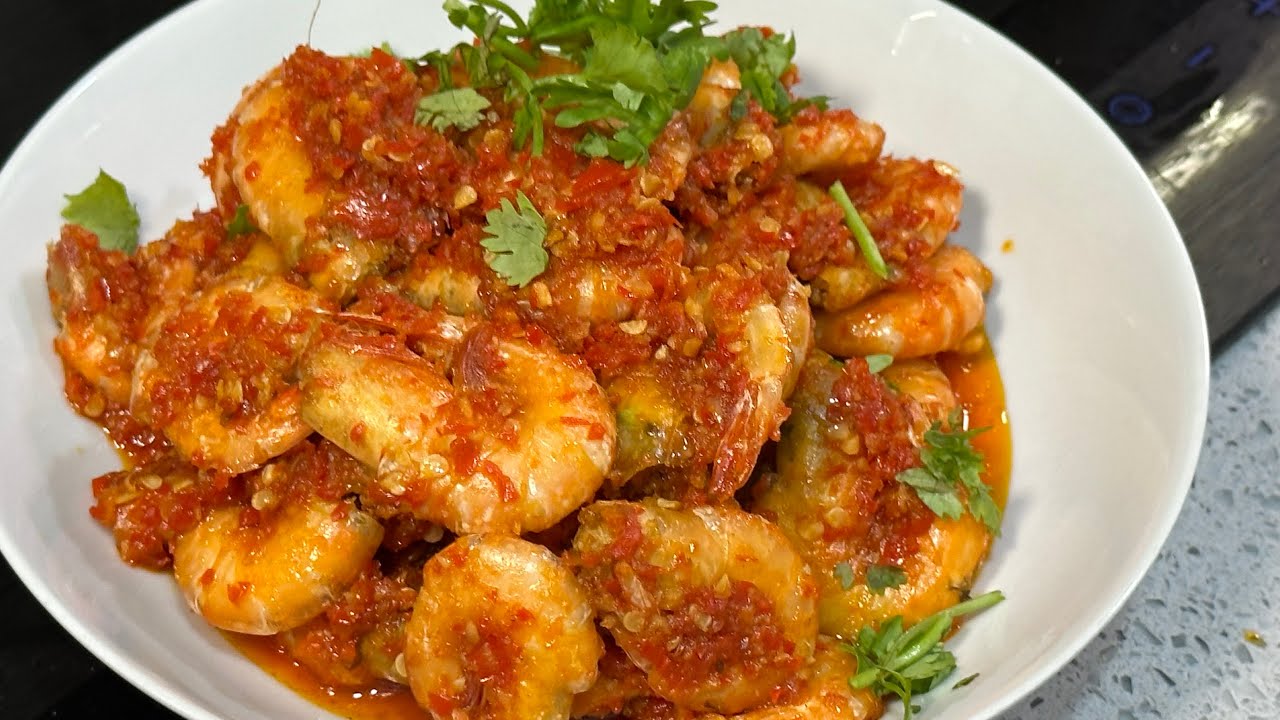 Sambal prawns | There's one step that you shouldn't missed...