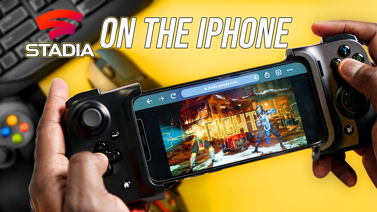 Stadia on the iPhone 12!