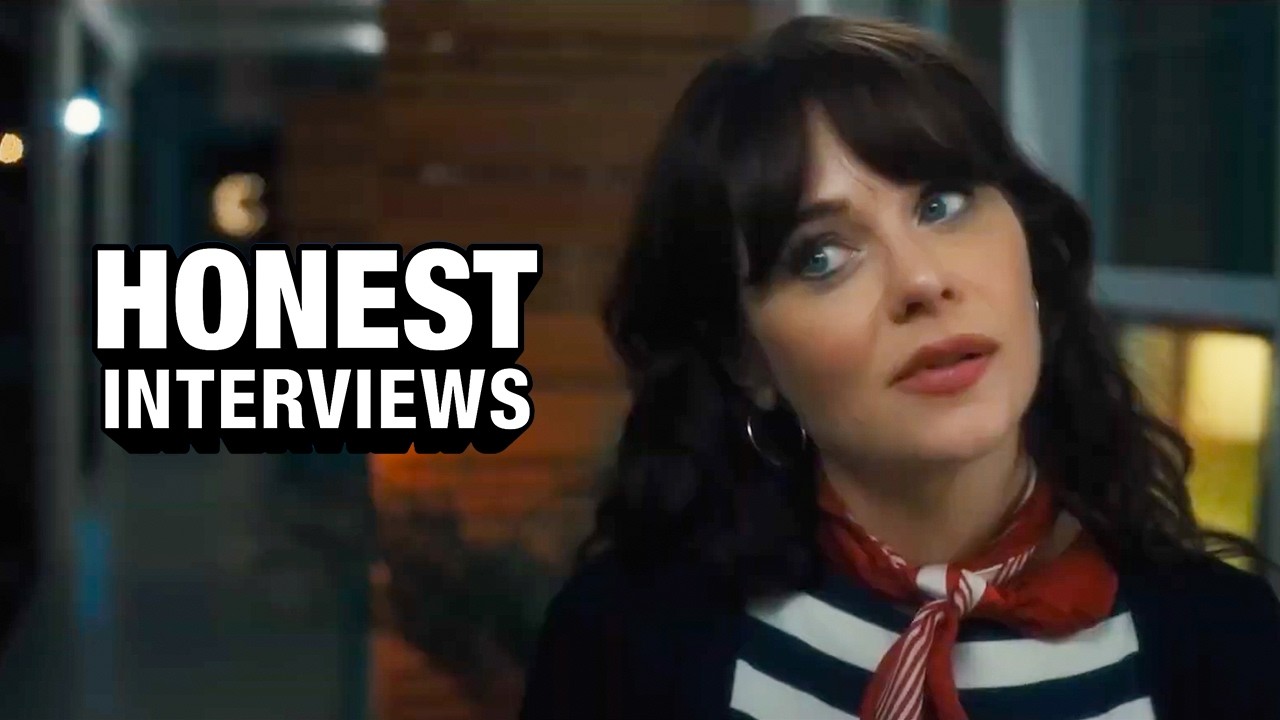 Honest Trailers Interviews Zooey Deschanel & Charlie Cox