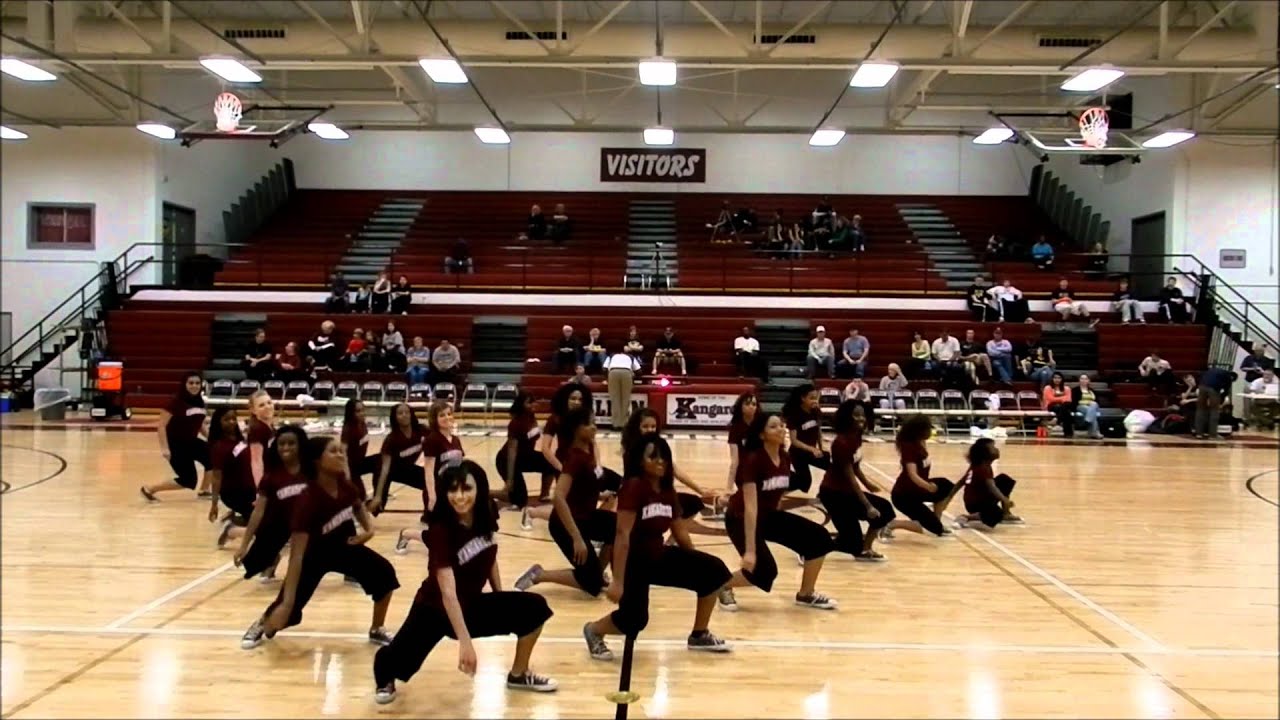 Killeen High School Kangarettes Hip Hop Routine 1-20-2012