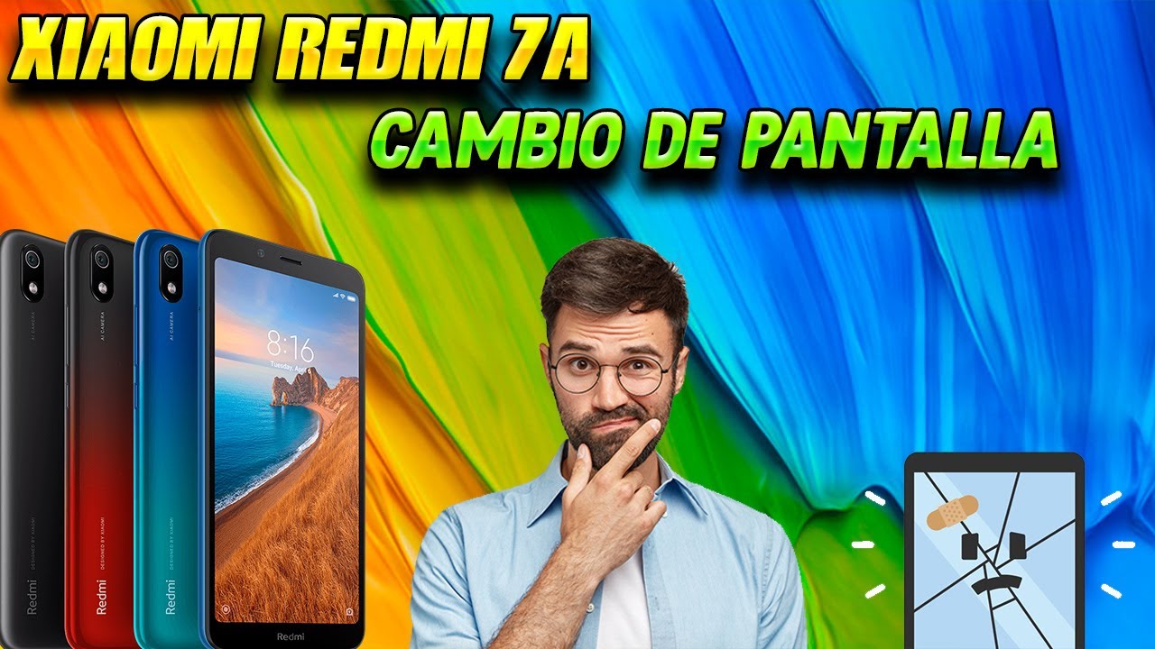 XIAOMI REDMI 7A CAMBIO DE PANTALLA. Forma fácil y sencilla de reparación