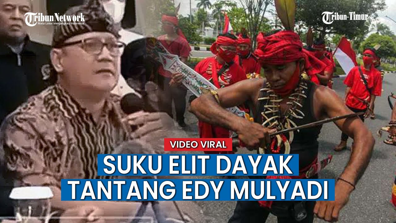 Gara-gara Ucapannya, Edy Mulyadi Ditantang ke Kalimantan oleh Pasukan Merah Dayak