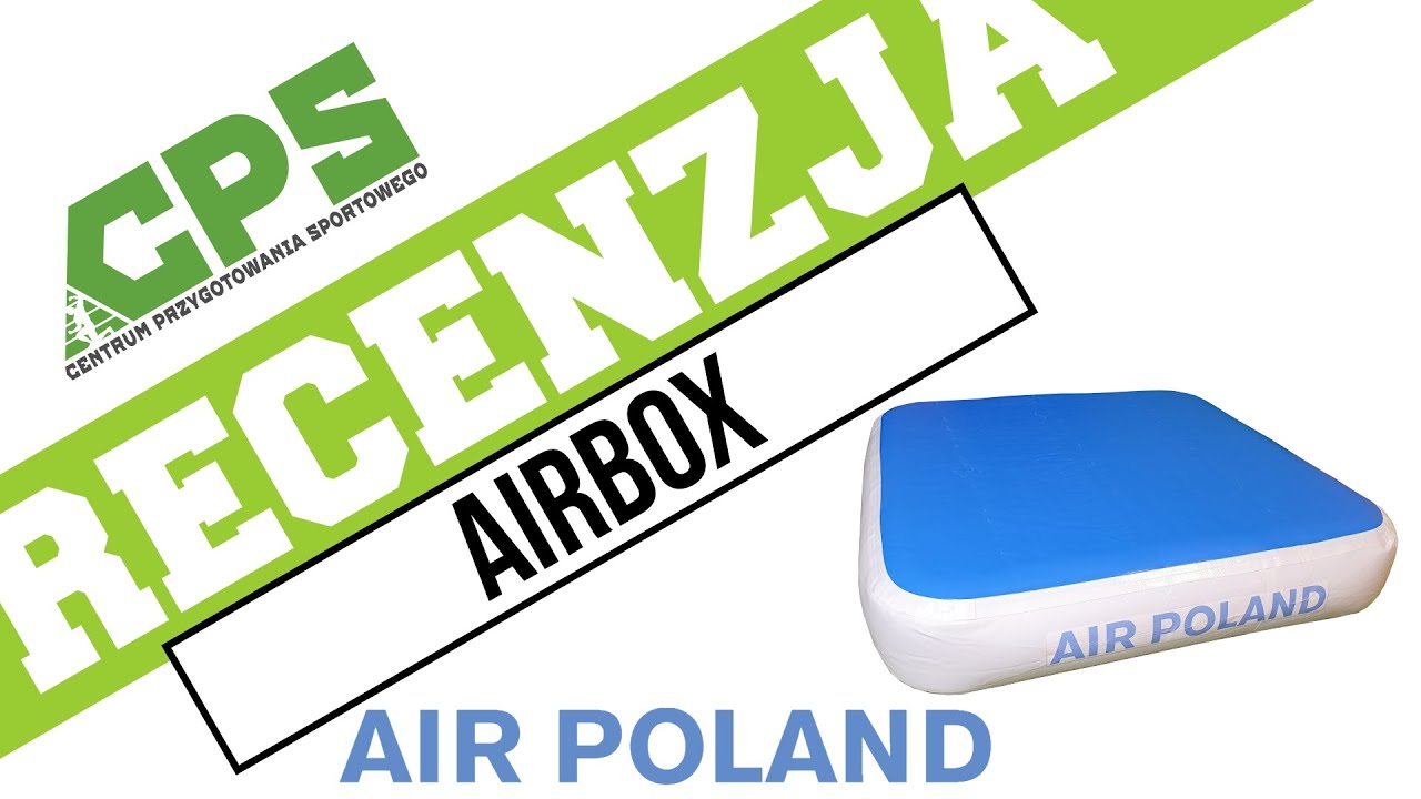 recenzja AIRBOX - dmuchana odskocznia - AIR POLAND - mały AirTrack