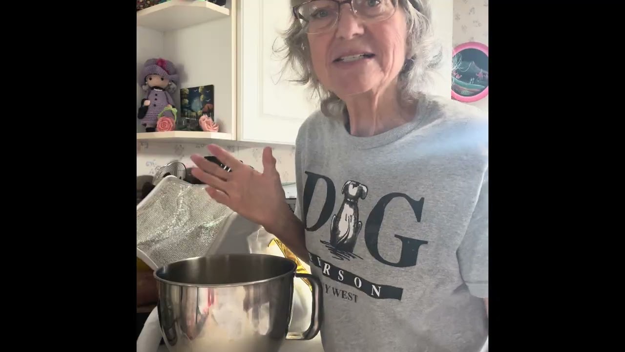 Baking hamburger buns from scratch!!  Fun in my kitchen!! 