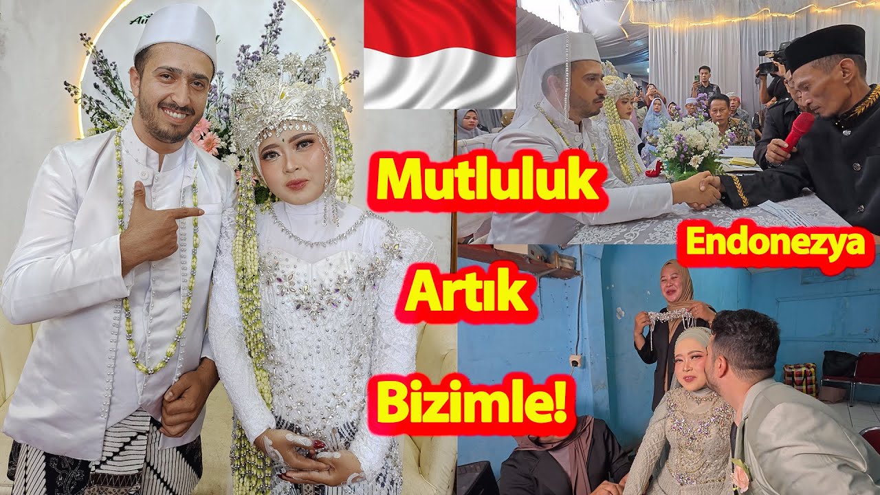 Mutluluk Artık Bizimle!-Endonezyalı Eş Adayı İçin Bütün Engelleri Aştı! #endonezya #wedding #nikah