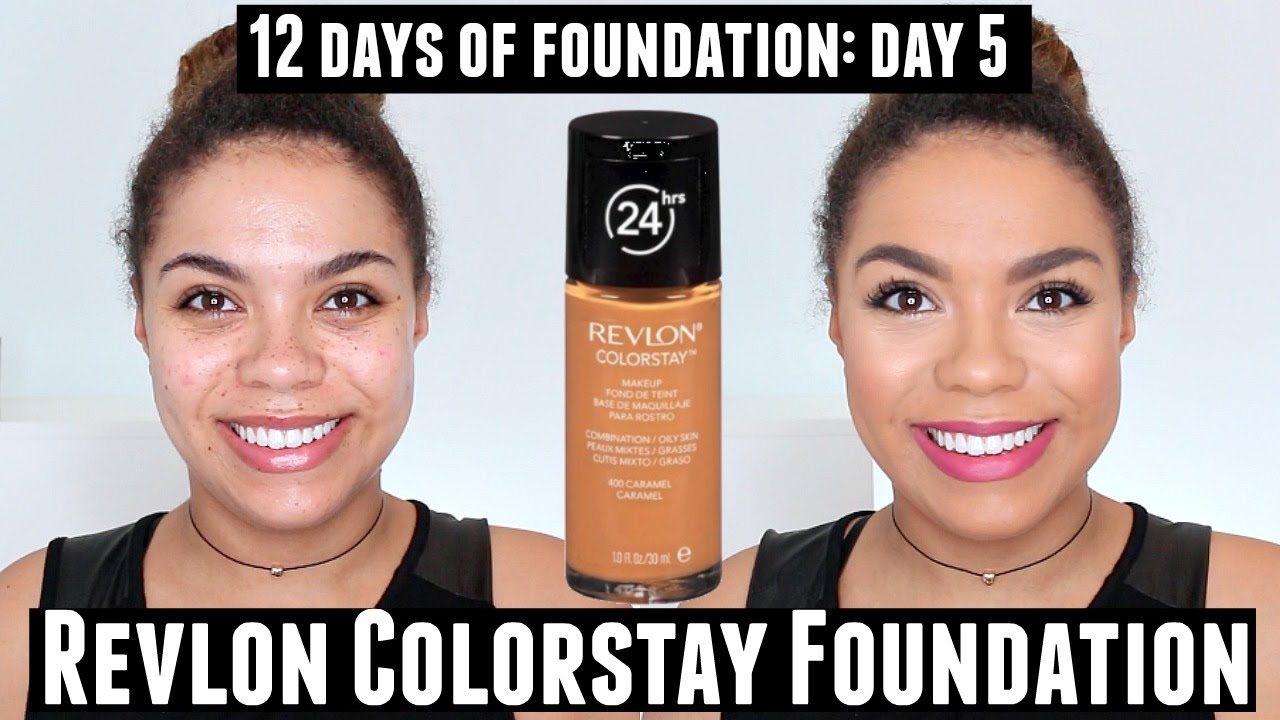 Revlon Colorstay Foundation Review (Oily Skin) 12 Days of Foundation Day 5