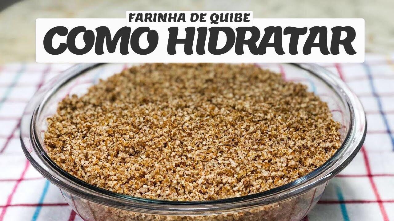 HIDRATANDO FARINHA PARA KIBE | E AI? COMO É QUE EU FAÇO?! 