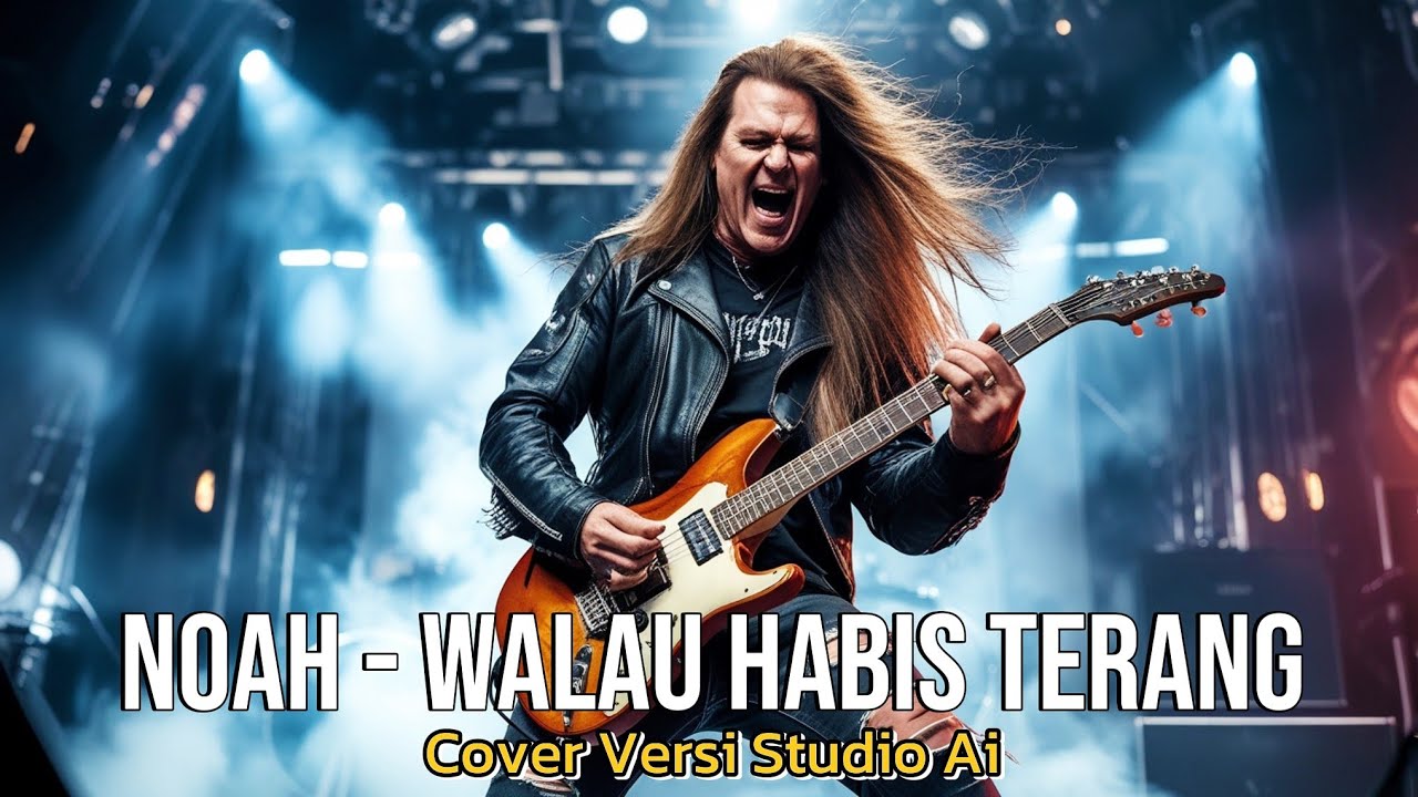 Noah – Walau Habis Terang (Rock AI Cover Studio Ai) | Lagu Pop Rock Indonesia