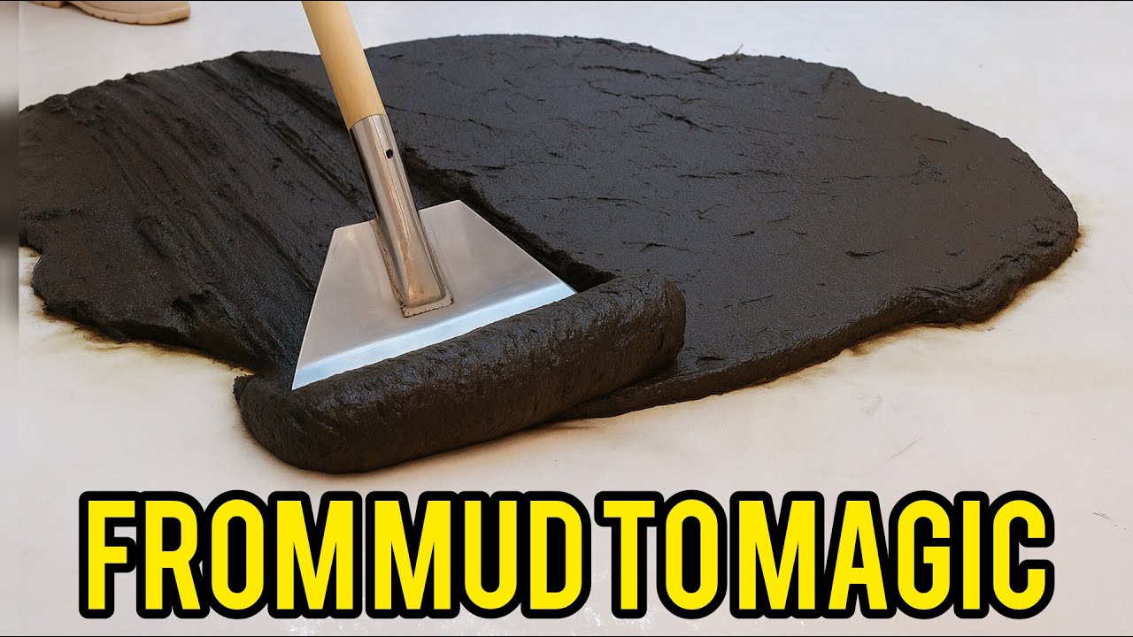 Extreme ASMR Rug Cleaning with High Water Pressure & Metal Scraper | Satisfying Transformation