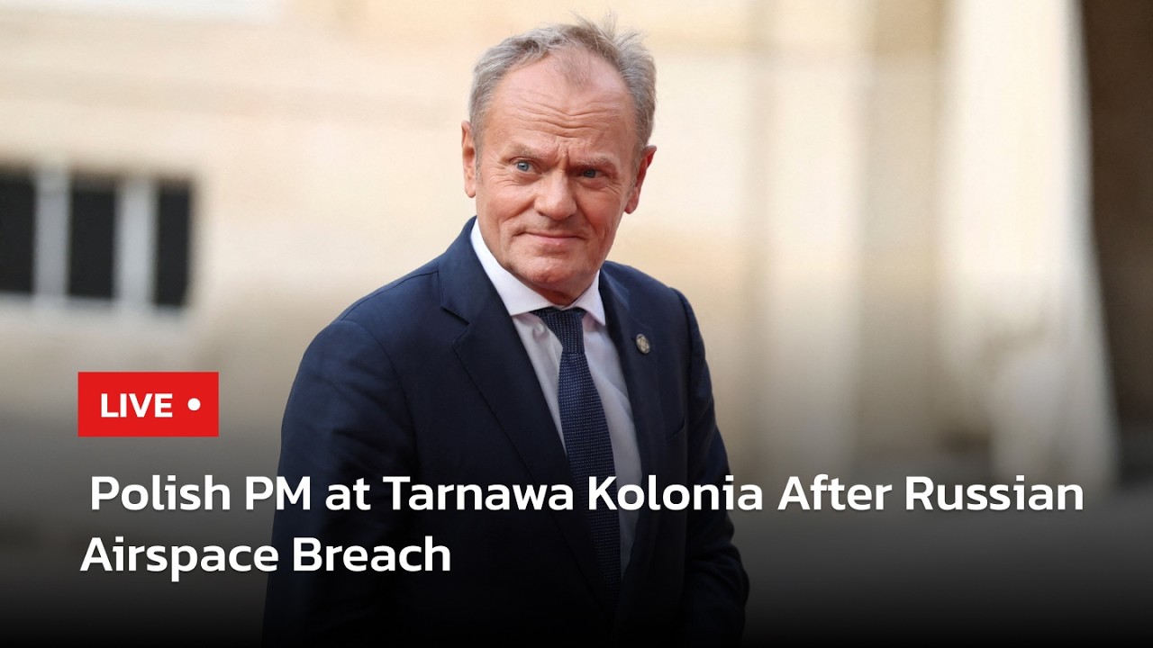 LIVE | Tusk: Russian Missile Violated NATO Airspace, Crashed in Eastern Poland | AC113