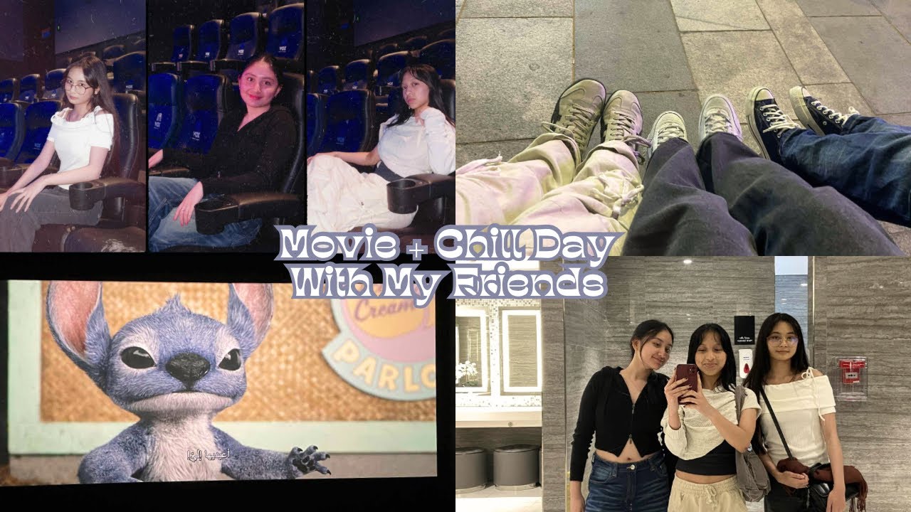 Movie + Chill Day with my Friends (We were the only ones in the theater!) 