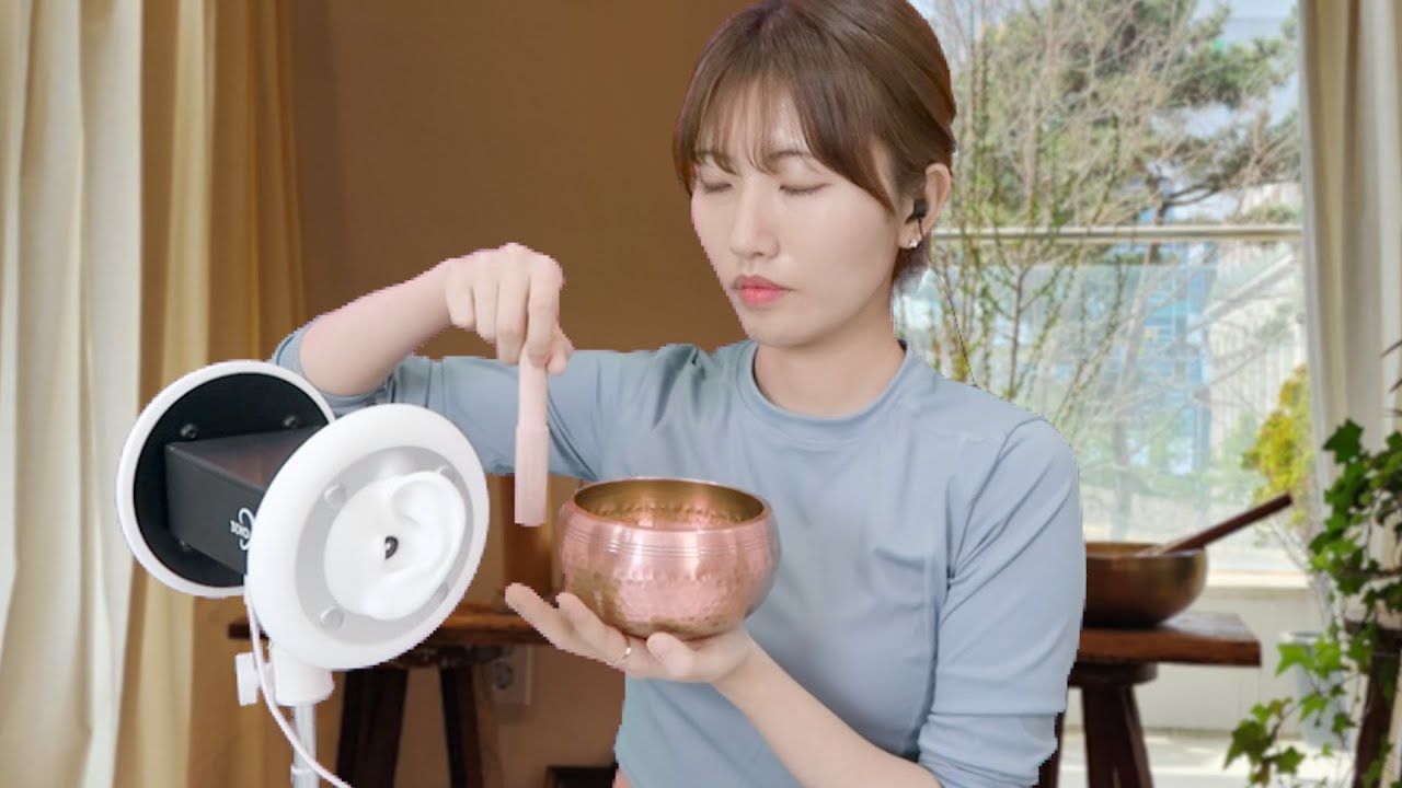 엉터리 요가 강사의 귀 마사지 숙변 명상 요가 ASMR