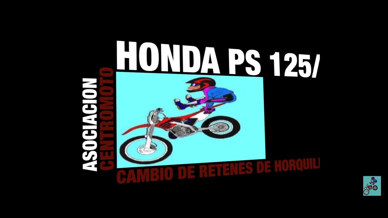 HONDA PS 125/150 CAMBIO DE RETENES DE HORQUILLA