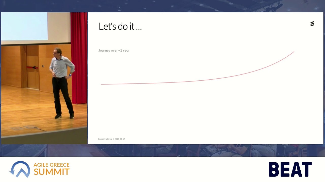 Agile Greece Summit 2018 Agile transformation experiences at Ericsson by Hendrik Esser