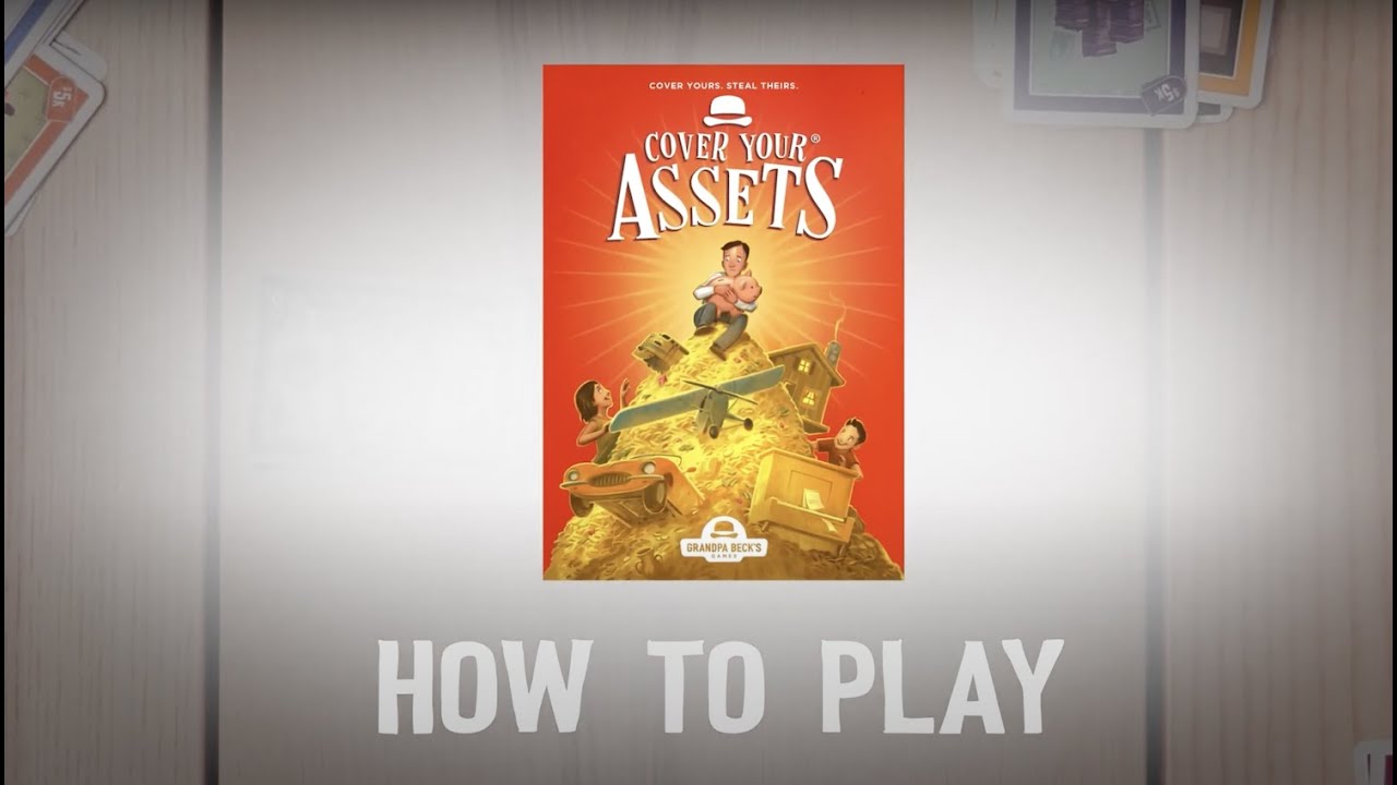 Cover Your Assets Card Game: How to Play Video