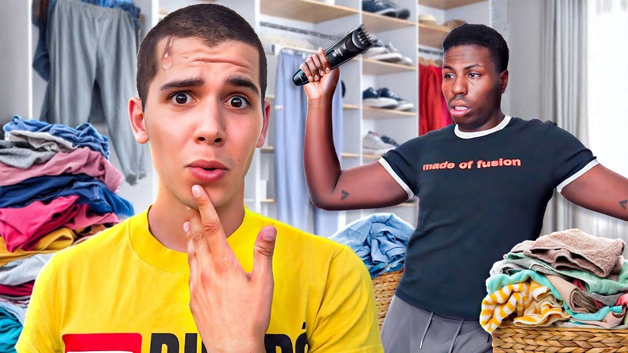 ON TRIE MON DRESSING AVEC MARCUS (il dit oui à tout pendant 24h)